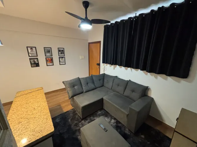 Apartamento mobiliado 1Qt próx flamboyant