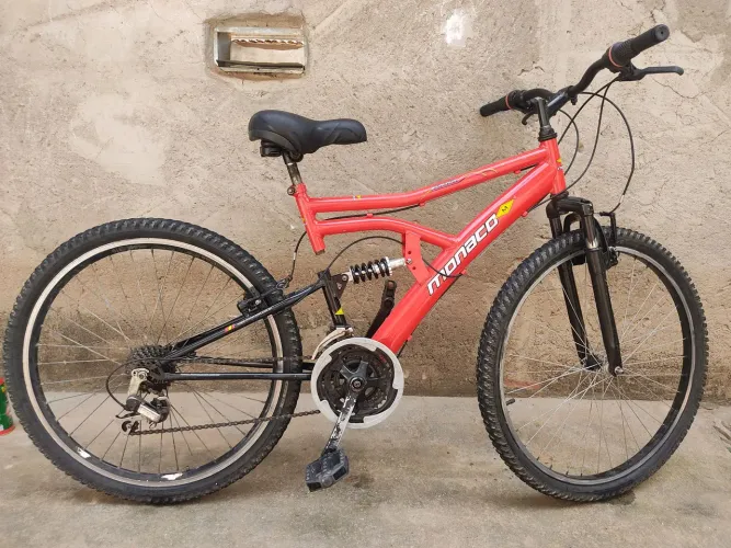 ? BICICLETA MÔNACO ARO 26 - ALUMÍNIO - 21 MARCHAS