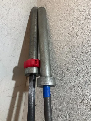 Barra olímpica 20 kg masculina