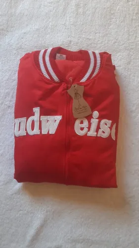 Jaqueta College Budweiser NOVA Tamanho M ou G