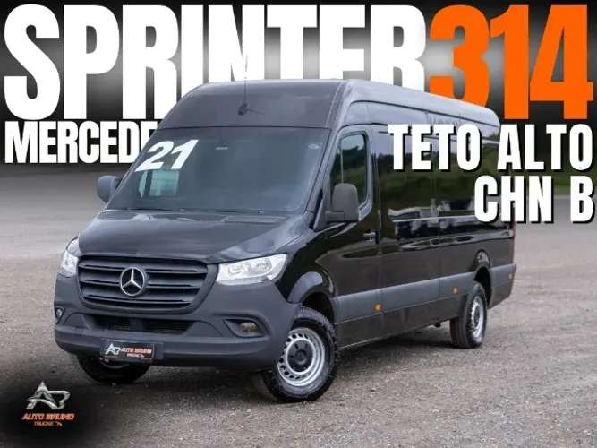 Mercedes-Benz Sprinter 314 Furgão Longo T.a. 2.2 Dies 2021