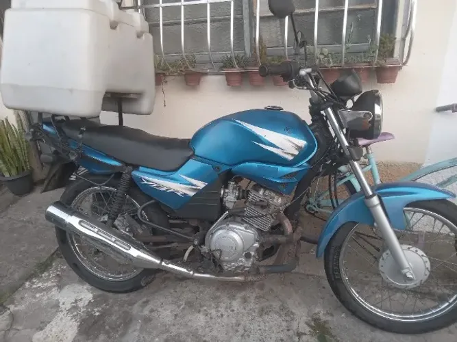 Vendo ybr 05 no meu nome doc no 25 recibo aberto sem multas placa vermelha