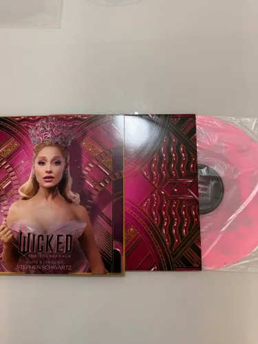 Vinil Wicked Soundtrack | limited edition pink marble