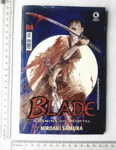 Mangá - Blade - A Lâmina Imortal Nº 4 - Conrad Editora - 2004