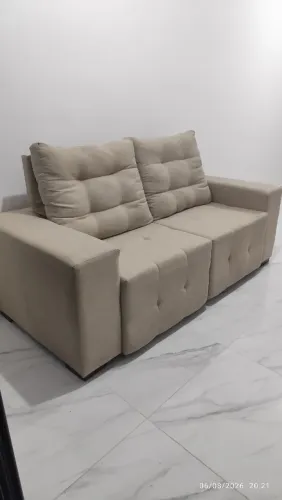 Sofá retrátil que acabei de comprar ...