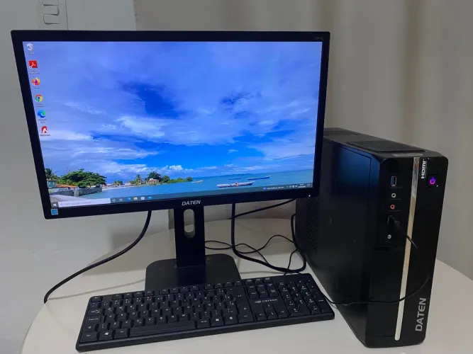 Computador Completo DATEN (Monitor 21.5" Full HD Regulável + CPU +)