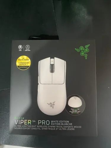 Mouse Gamer Sem Fio Razer Viper V4 Pro White
