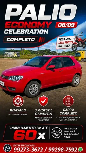 Fiat Palio Celebration 1.0 Fire Flex 8V 4P 2009
