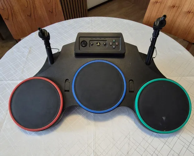 Módulo Bateria Guitar Hero PS3 Funcional + Dongle USB Original