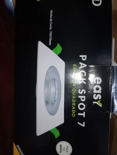 Lâmpadas embutir easy 15 caixas com 10 packs