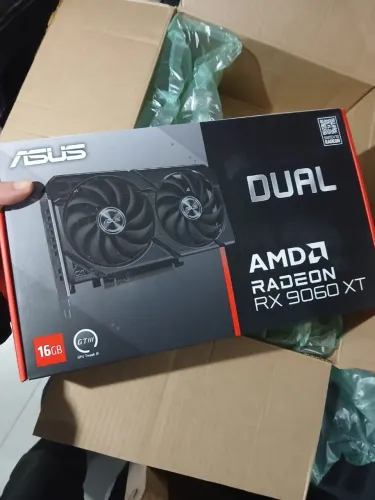 RX 9060 XT 16GB, Placa de vídeo, Asus