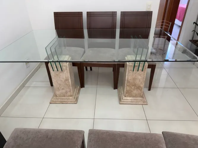 Mesa De Jantar 6 Cadeiras