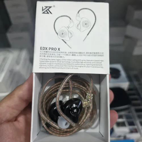 Fone de Ouvido in-ear, Retorno de Palco Kz Edx Pro X *Novo- com<br><br>ou sem microfone