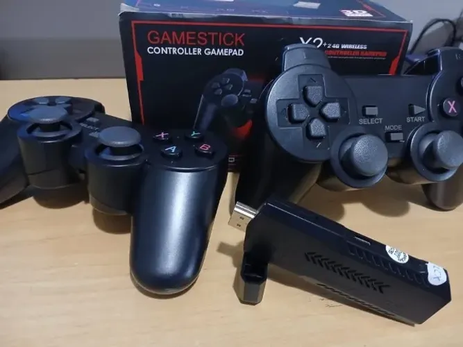 Game Stick HDMI GD 10 roda GTA e vários clássicos