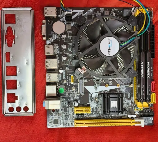 Kit Upgrade i5-3470 + Placa Mãe B75 LGA1155 + 16GB DDR3 Kingston HyperX Fury