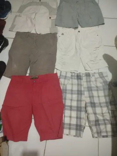 Lote de bermudas masculinas usadas