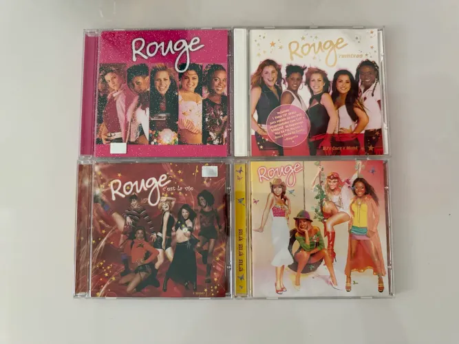 Lote 4Cds coleção Rouge (Colecionador) originais novos!