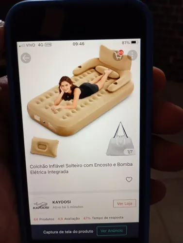 Kit para acampamento novo nunca usado antes