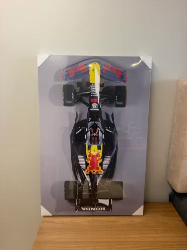 Quadro decorativo fórmula 1