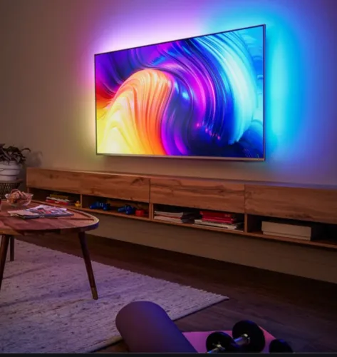 TV PHILIPS AMBILIGHT 55 POLEGADAS 1 ANO DE USO