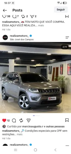 Jeep Compass Longitude 2.0 4X2 Flex 16V Aut. 2018
