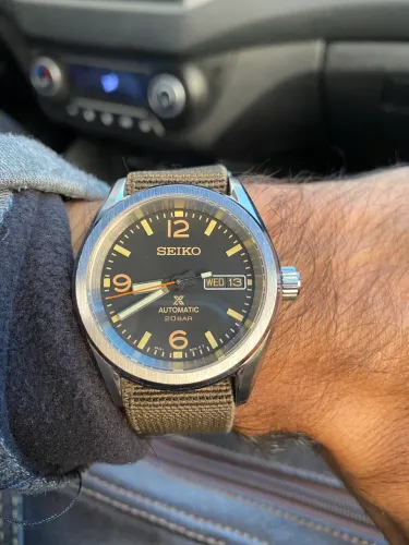 Relógio Seiko Overlander mod