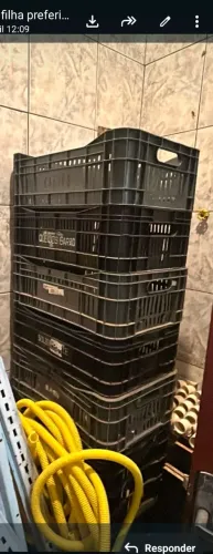 Kit 5 Caixas plástica reforçadas