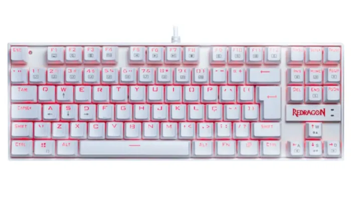 Teclado mecânico kumara red dragon