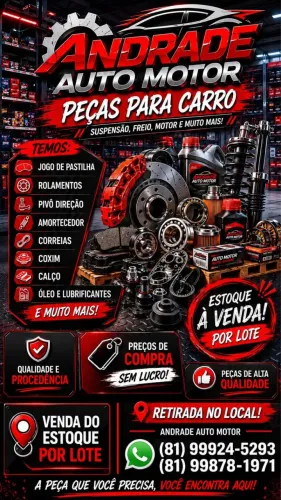 Vendo ESTOQUE de peças automotivas novas valor de custo