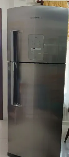 Geladeira Brastemp Ative! Frost Free Inox 429L (BRM50) - 220V - Funcionando Perfeitamente!