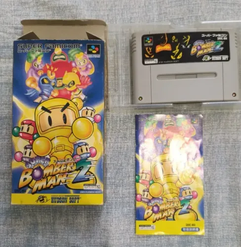 Super Bomberman 2 Original Super Nintendo(Super famicom)Completo na Caixa.