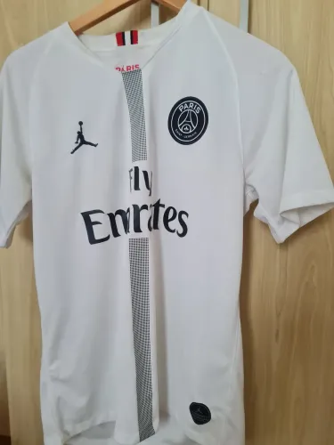 Camisa Psg Paris Branca Jordan Champions<br>Time Futebol França