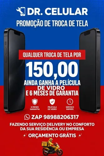 TROCA DE TELA 