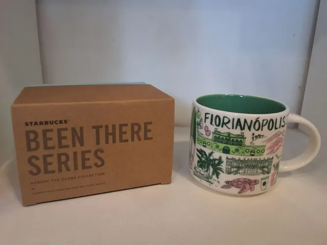 Caneca starbucks 414ml Florianópolis xícara nova com tag