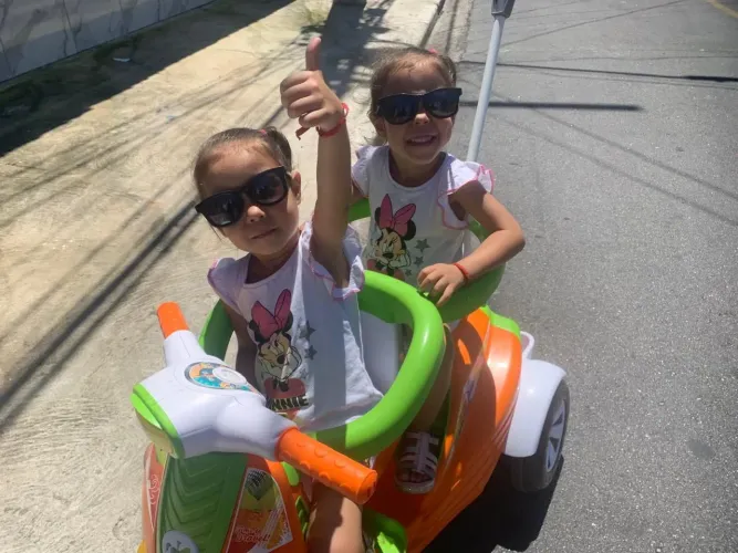Triciclo infantil bem conservado