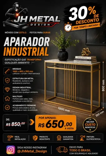 Móveis em Metalon
