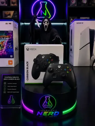 Controle Xbox Series X Carbon Black ORIGINAL