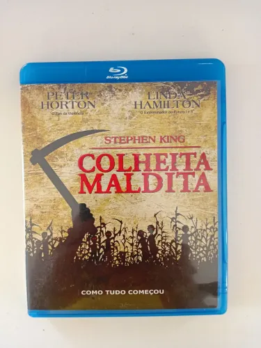 Blu-ray original  A colheita maldita - Stephen king