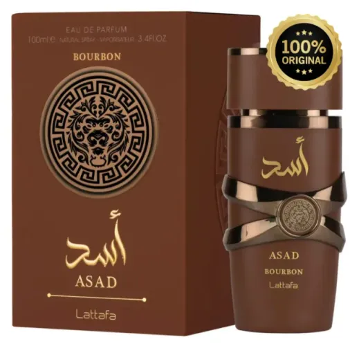 Perfume Árabe Lattafa Asad Bourbon Masculino 100ml