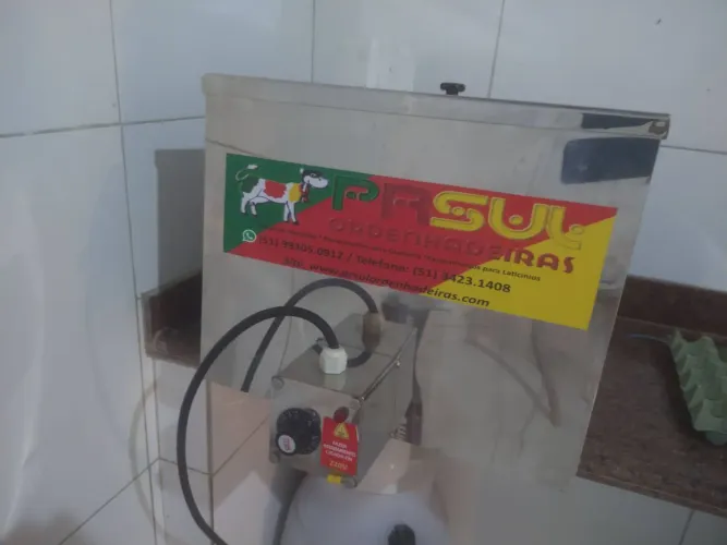 Pasteurizador para iogurte e keijo
