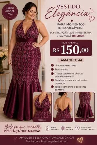 Vestido para madrinha/mão de noiva