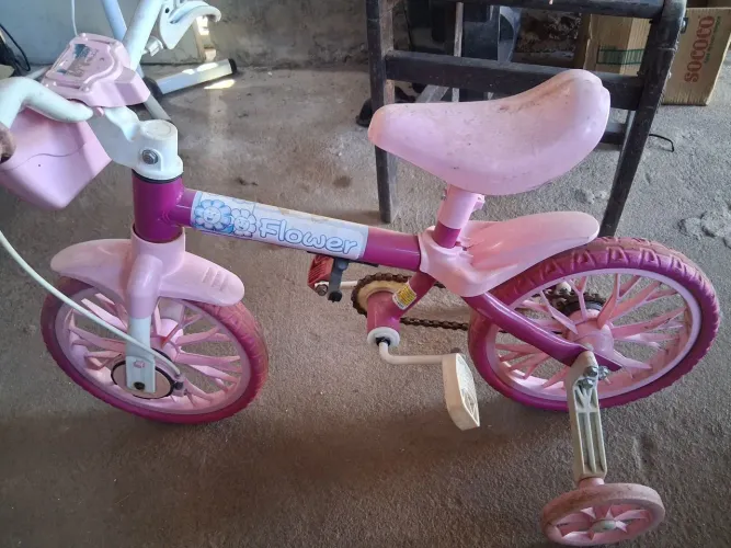 Bicicleta infantil feminina