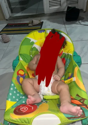 Cadeirinha bebê interativa