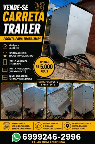 Carretinha trailer * ...(4.500mil)