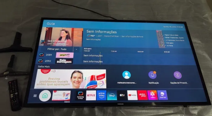 TV Samsung Smart 43? LED - Muito Nova!