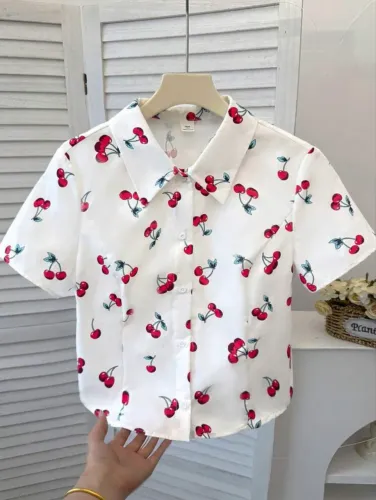 Blusa cereja