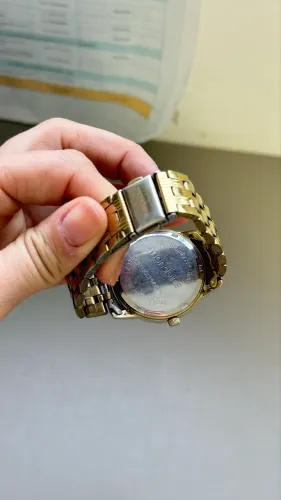 Relógio Mondaine Feminino Dourado - Original