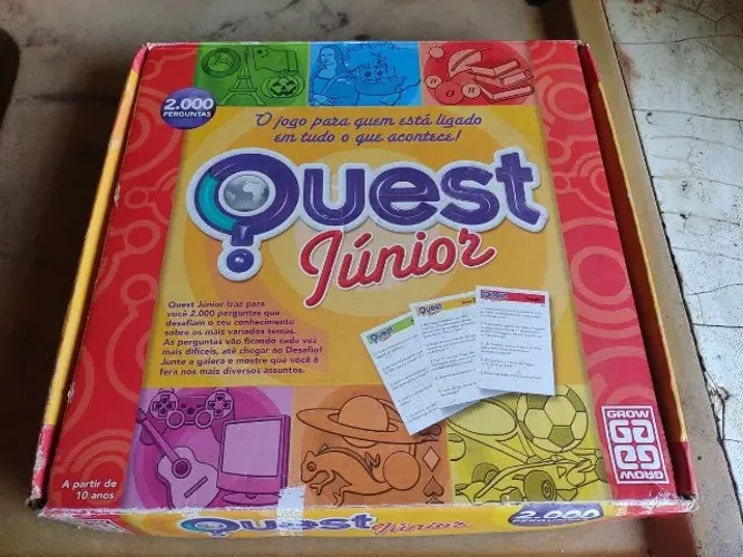 Jogo Quest Junior Grow - Brinquedo Completo