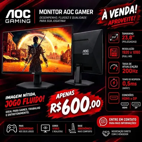 Monitor Gamer 200hz
