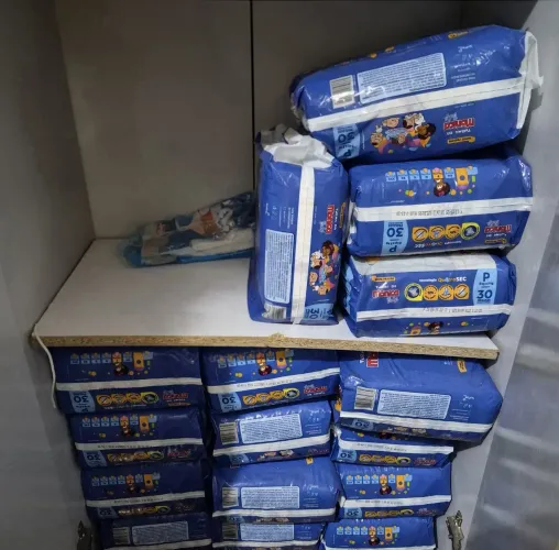 LOTE DE FRALDAS TURMA DA MÔNICA 